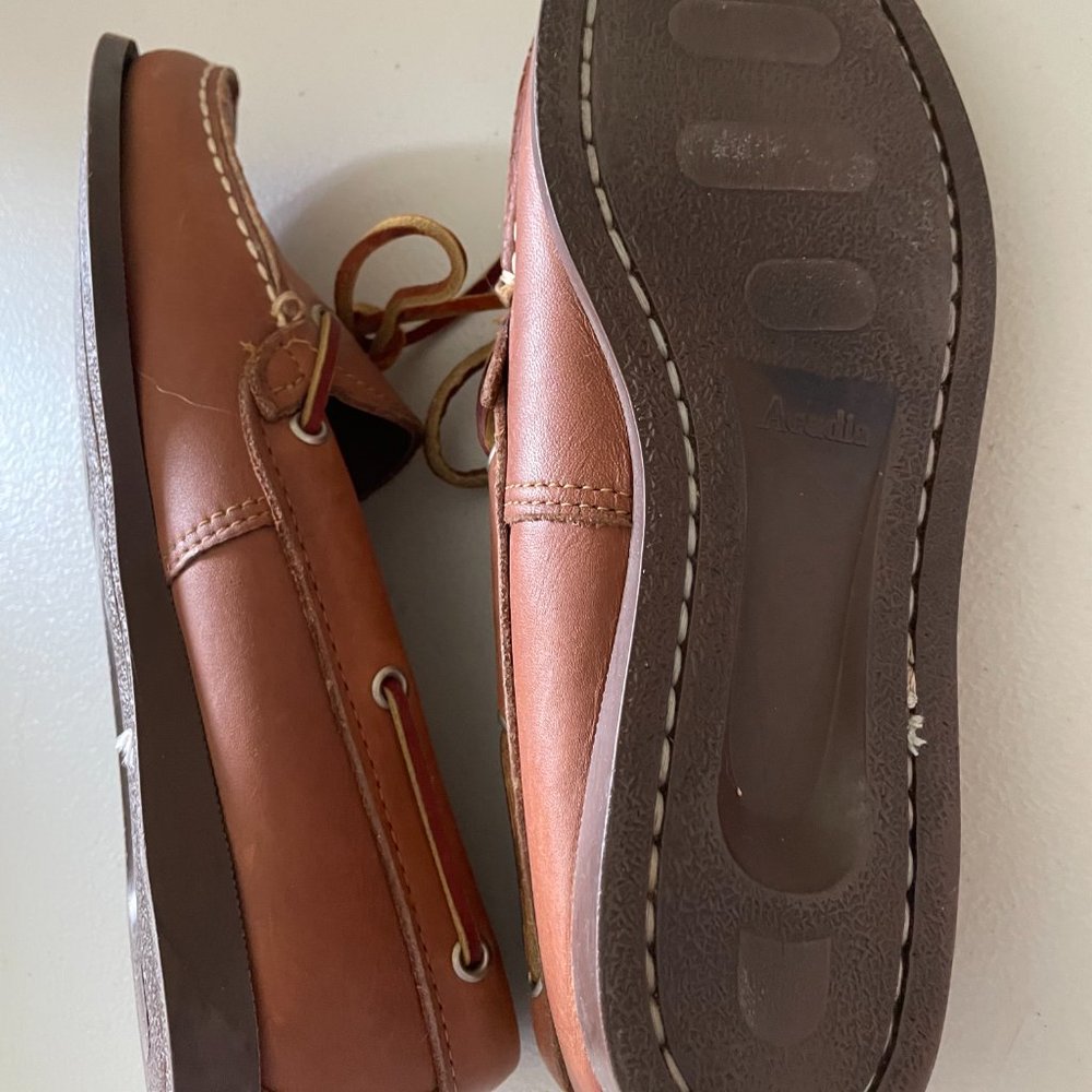 EUC Ladies Size 7 Leather Loafers - Picture 5 of 7